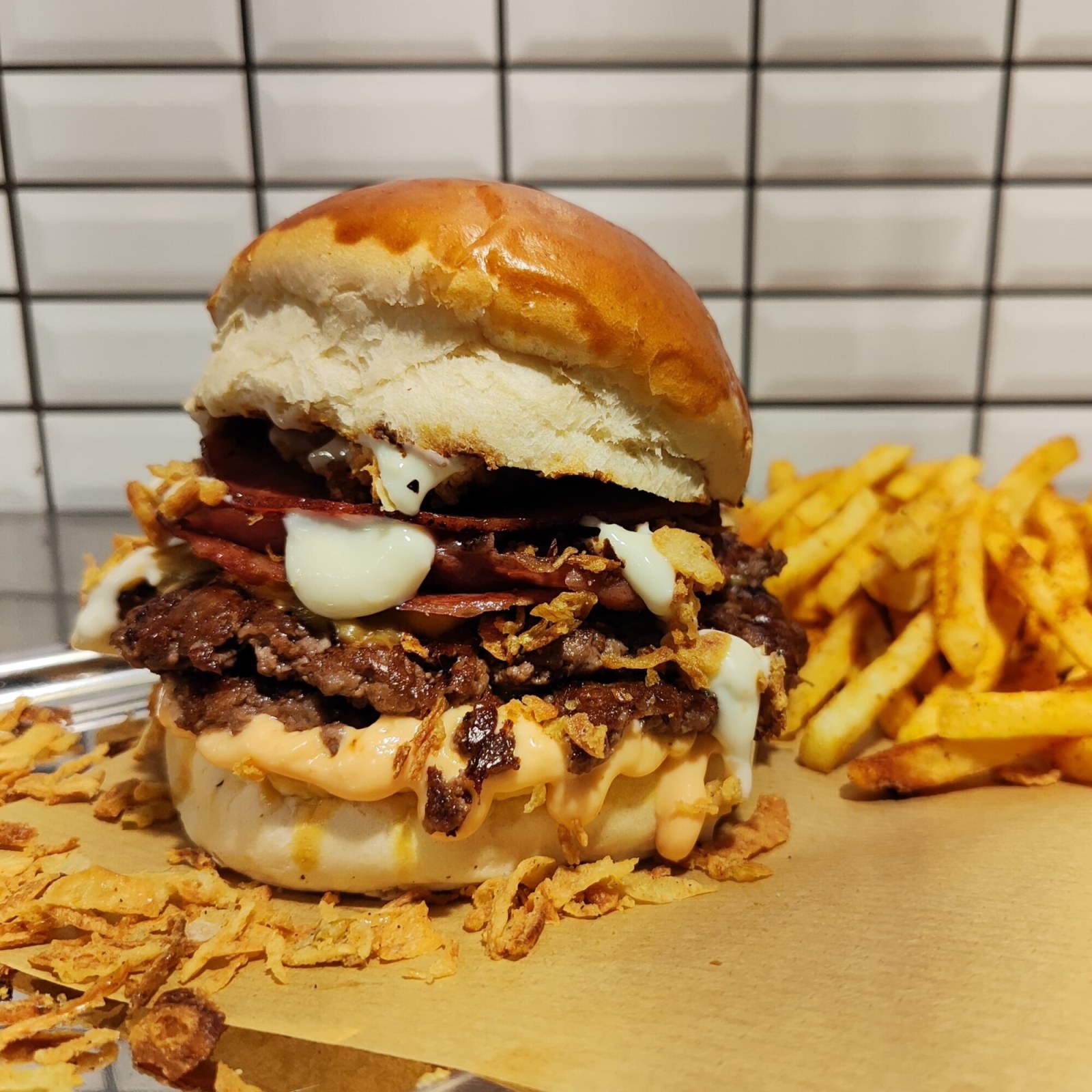 Smoke Smash Burger