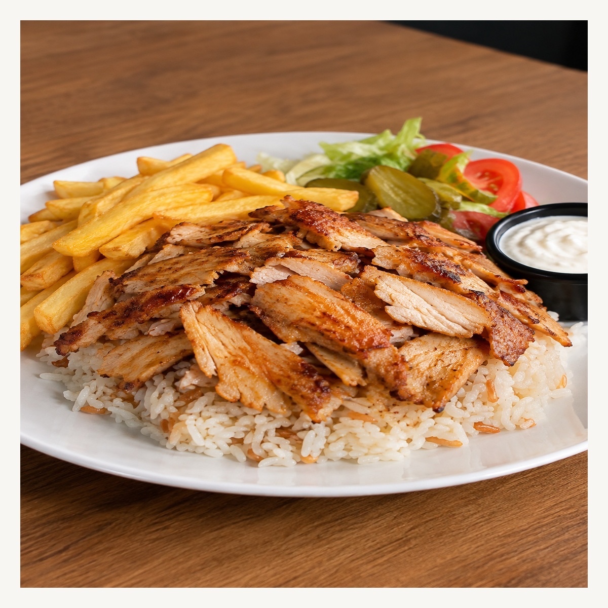 Pilav Üstü Tavuk Döner (200 gr)