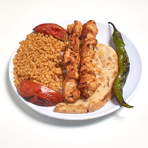 Tavuk Şiş (Porsiyon) Menü (190 gr.) + Coca-Cola (33 cl.)