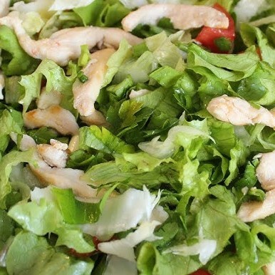 Tavuklu Diyet salata