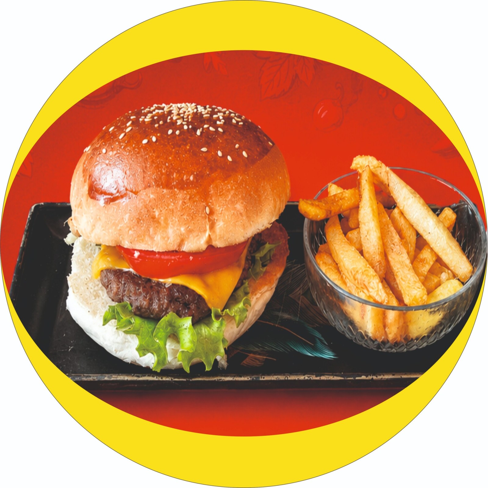 Cheeseburger & Patates Kızartması