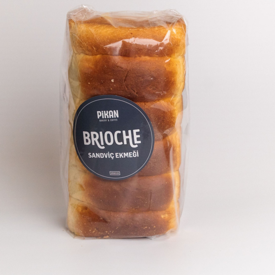 6'lı Brioche Sandviç Ekmeği