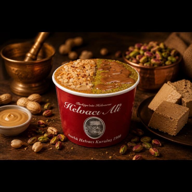Sade İrmik Helvası & Dubai Sosu Dondurmasız (Extra boy 260 gr)