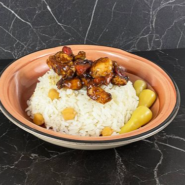 SALSA SOSLU(ACILI) TAVUK VE PİLAV