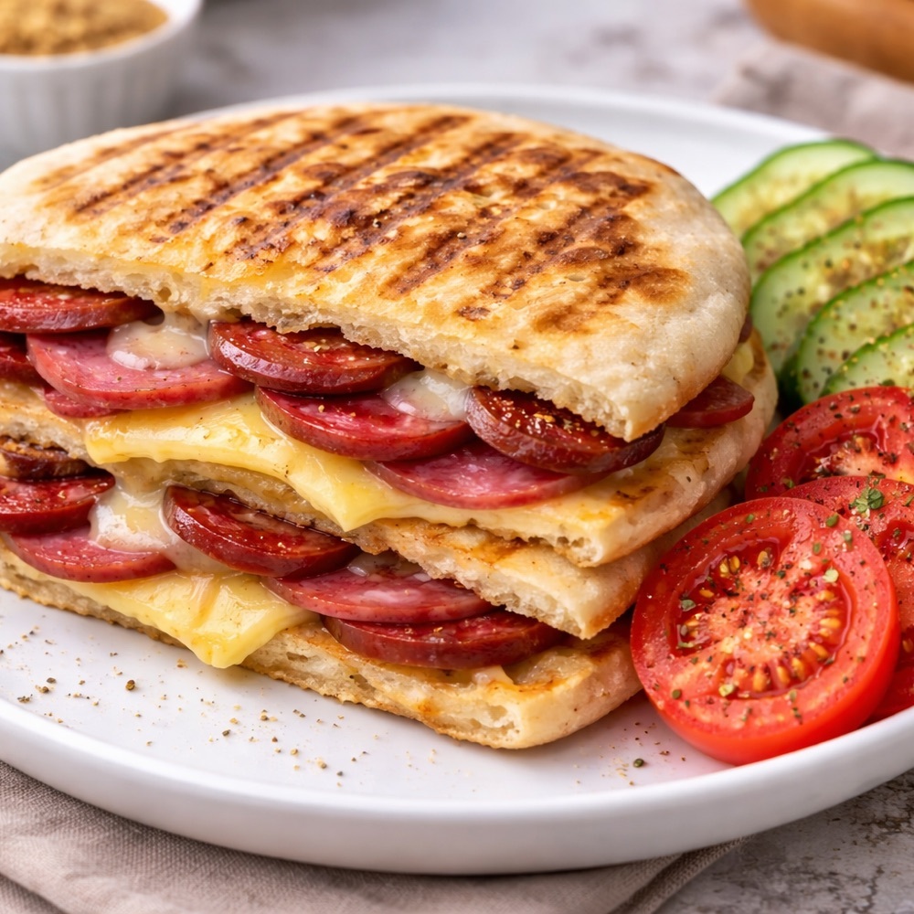 Karışık Bazlama Tost