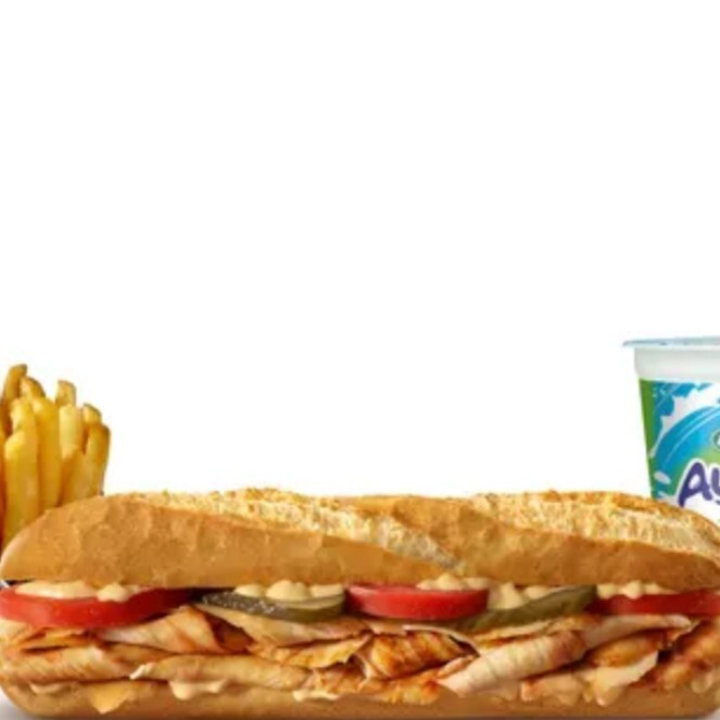 Ekmek Arası Tavuk Döner Ayranlı Menü