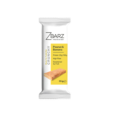 Zbarz Crunchy Muzlu Yer Fıstıklı Proteinli Bar