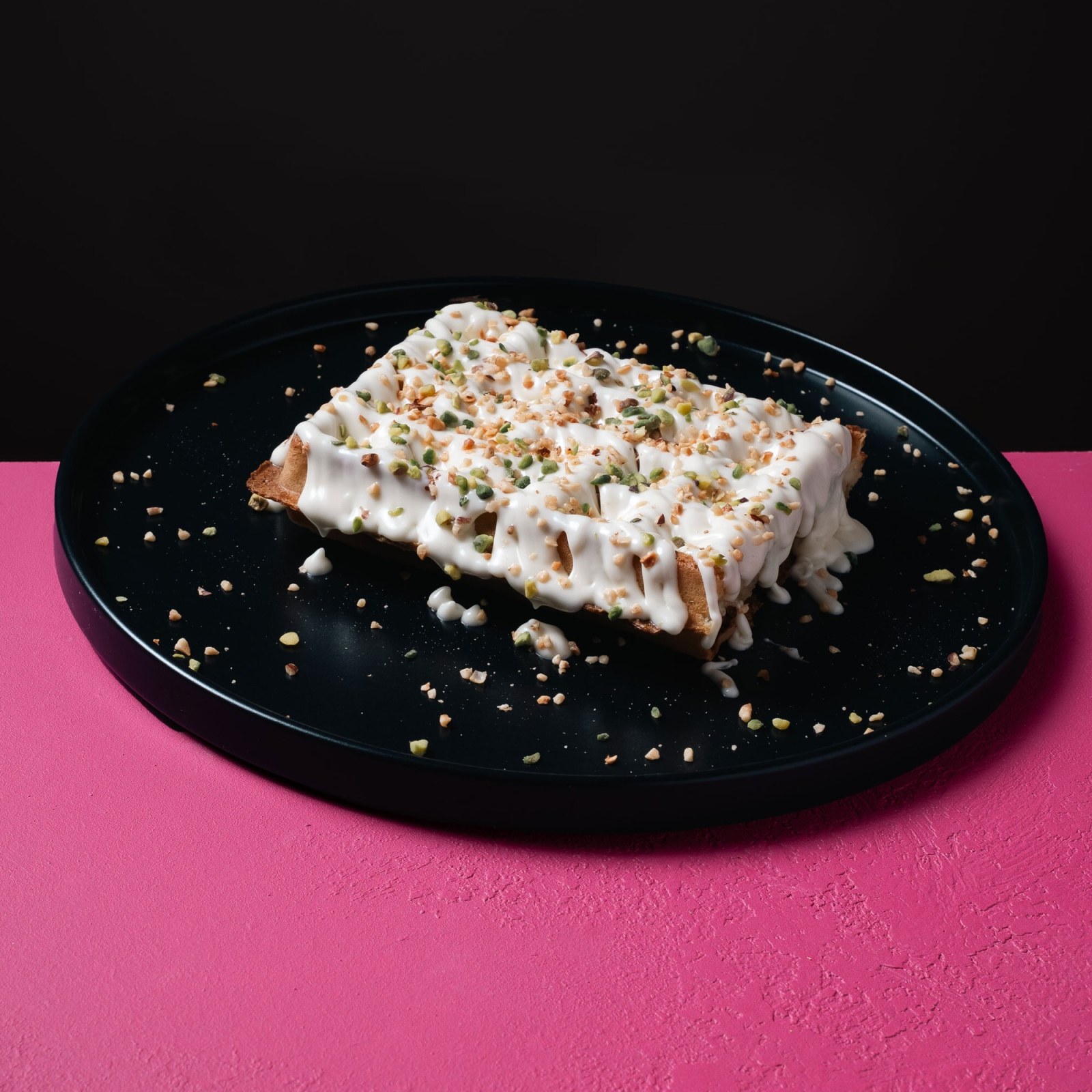Beyaz Çikolatalı Waffle