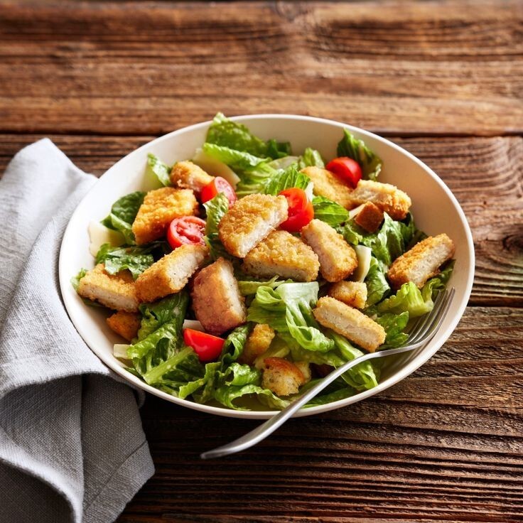 Çıtır Nugget Salatası