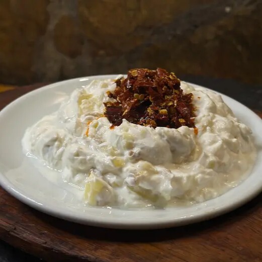 Patlıcanlı Atom (Sıcak)