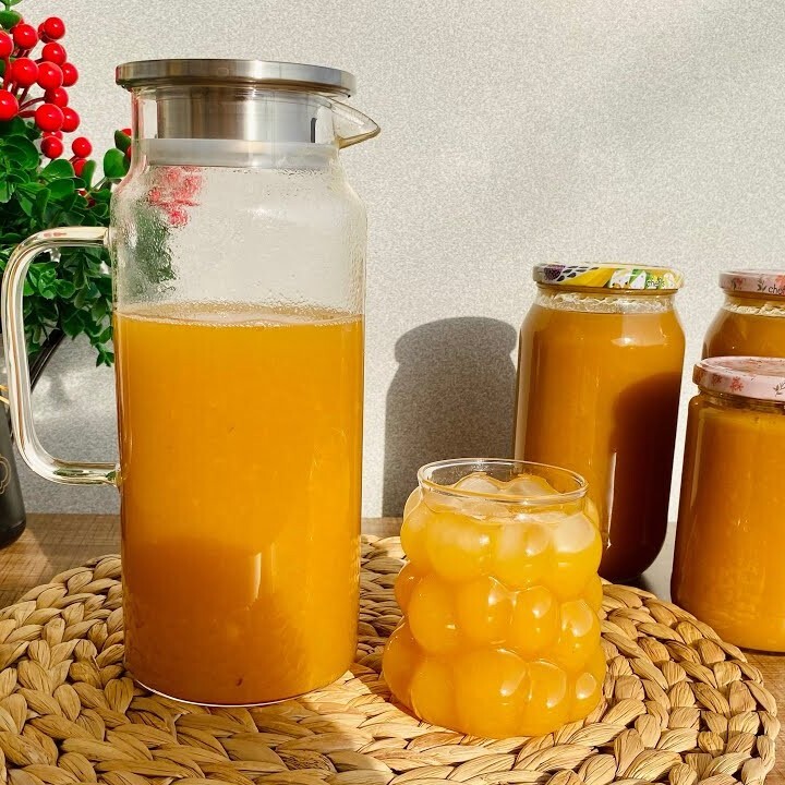 Şeftali Suyu 1 Lt Ev Yapımı