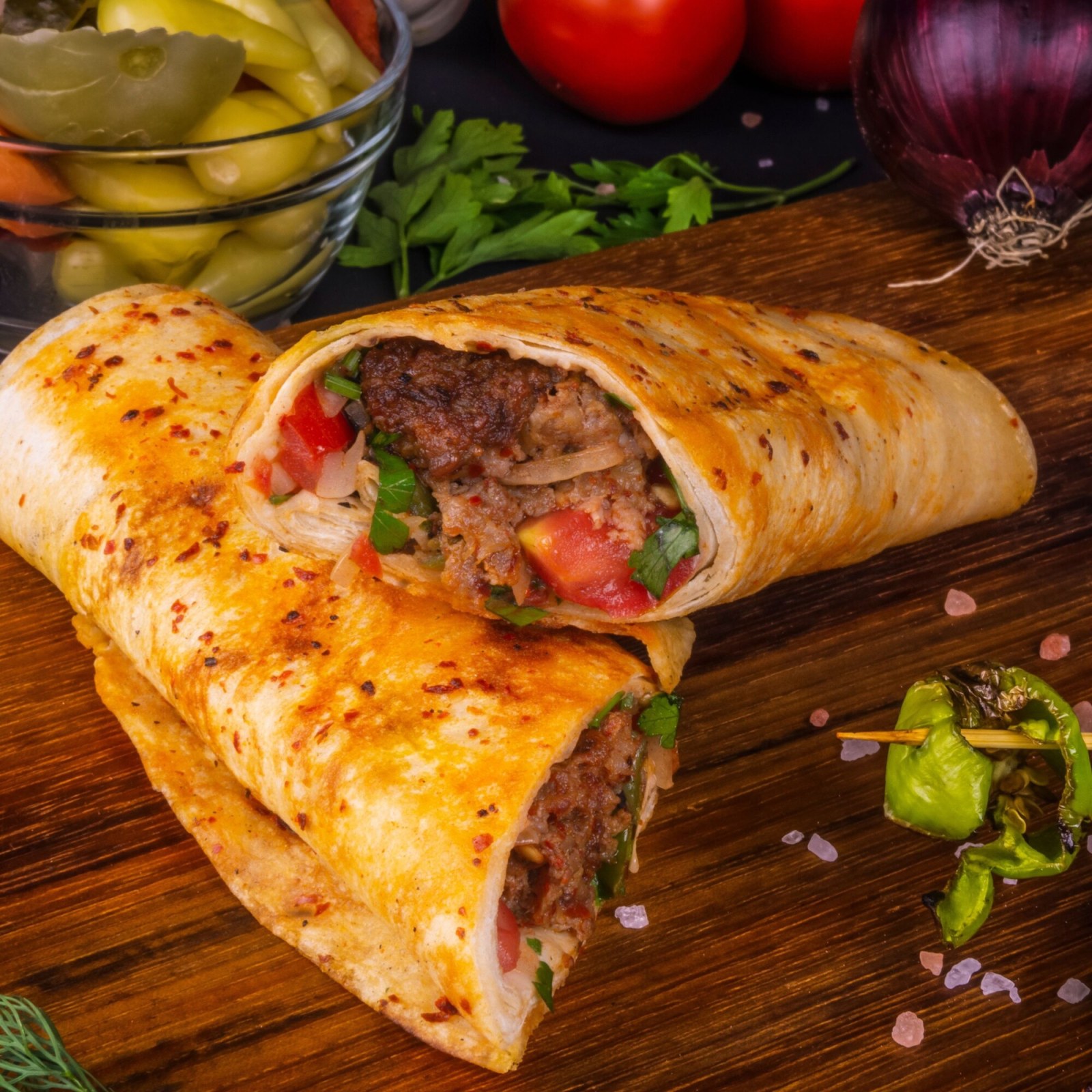 Adana Kebap durum
