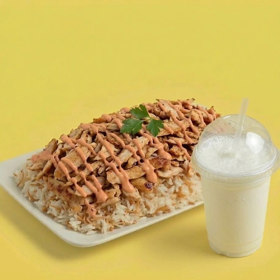 Pilav Üstü Tavuk Döner Ayran