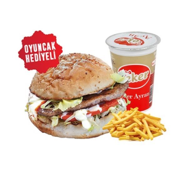 Çocuk Hamburger Menü