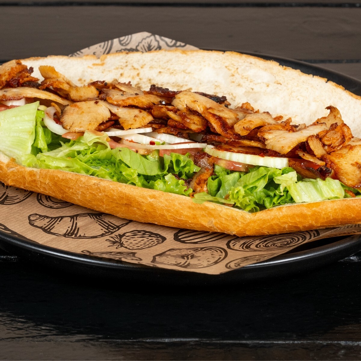 Tavuk Döner Yarım Ekmek Arası