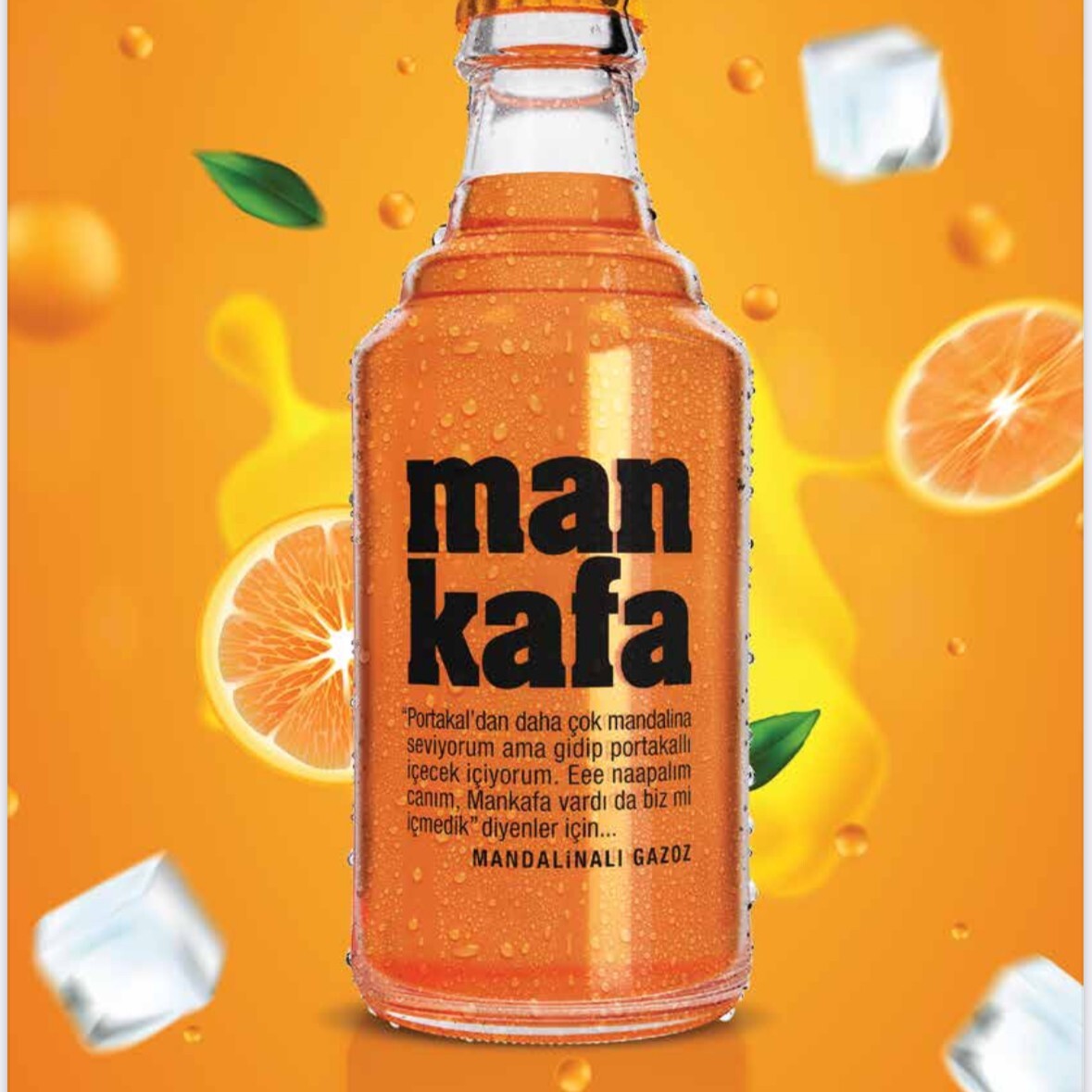 Mankafa Mandalinalı Gazoz (250ml)