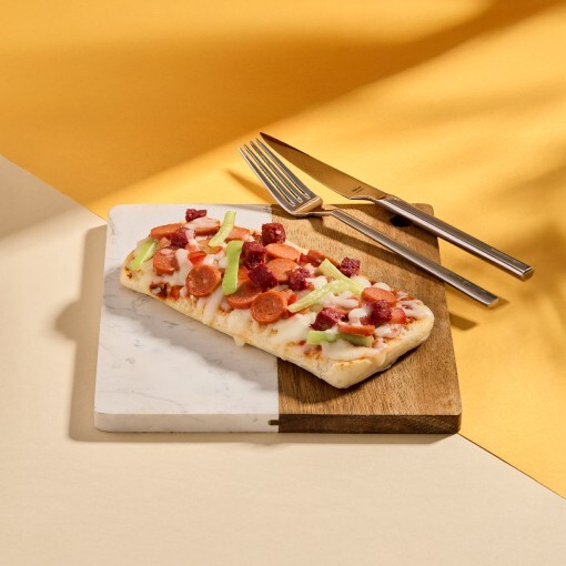 Sucuklu Ciabatta Pizza