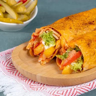 Özel Hatay Soslu Dürüm (50 gr.) +Ayran