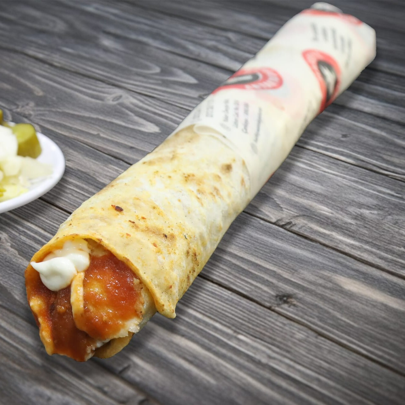 Zurna Körili Soslu Tavuk Döner Dürüm