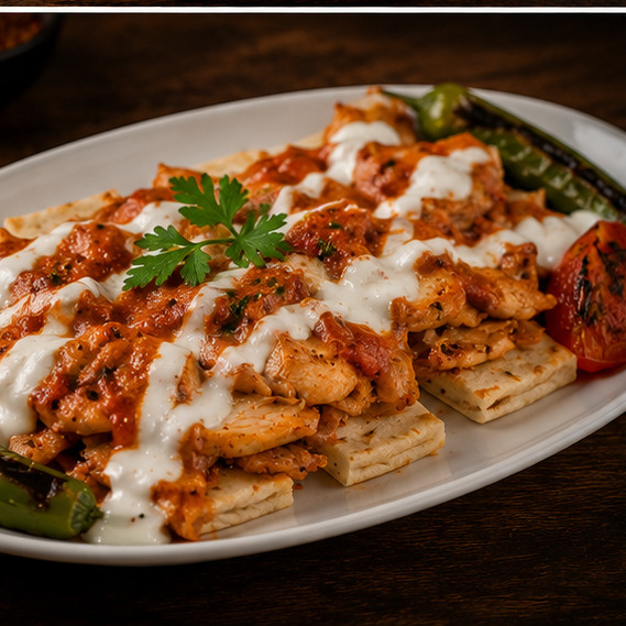İskender (Tavuk Dönerden)