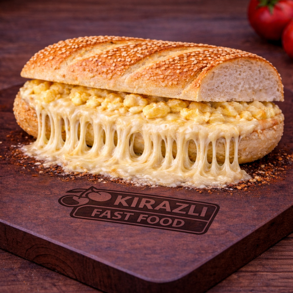 Yumurtalı Kaşarlı Tost