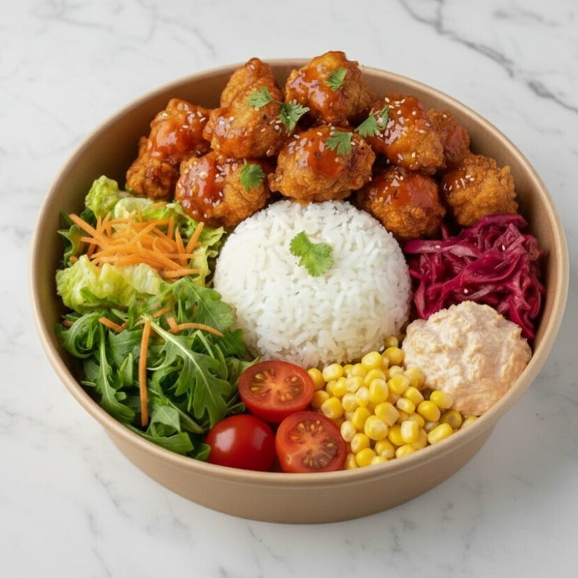 Sweet Chili Çıtır Bowl