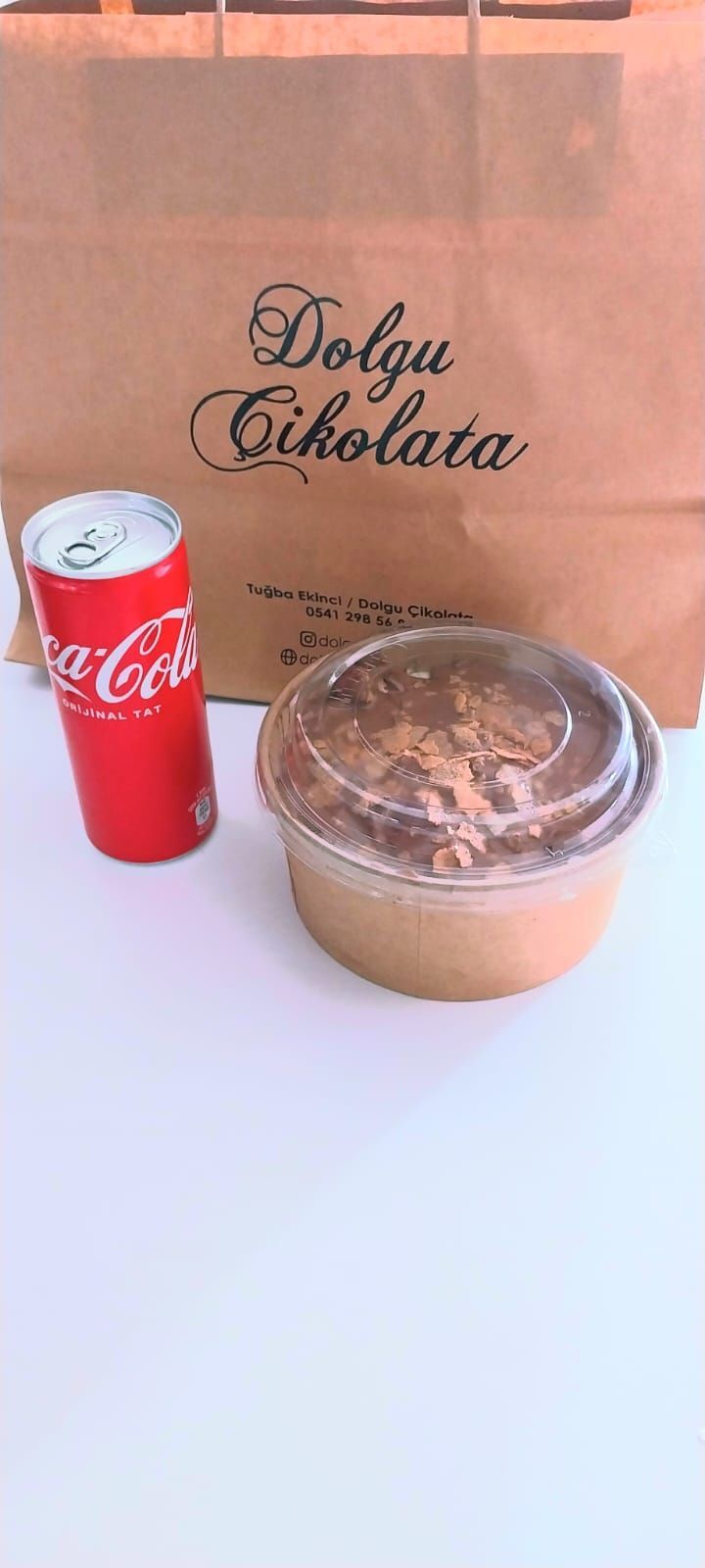 Cake Bean + Coca Cola (Tatlı Çikolata)