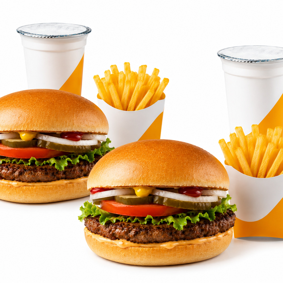 İkili Burger Menü