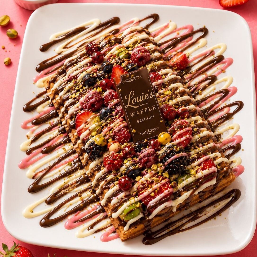 Kendi Brüksel Waffle'ını Oluştur (Büyük Hamur )