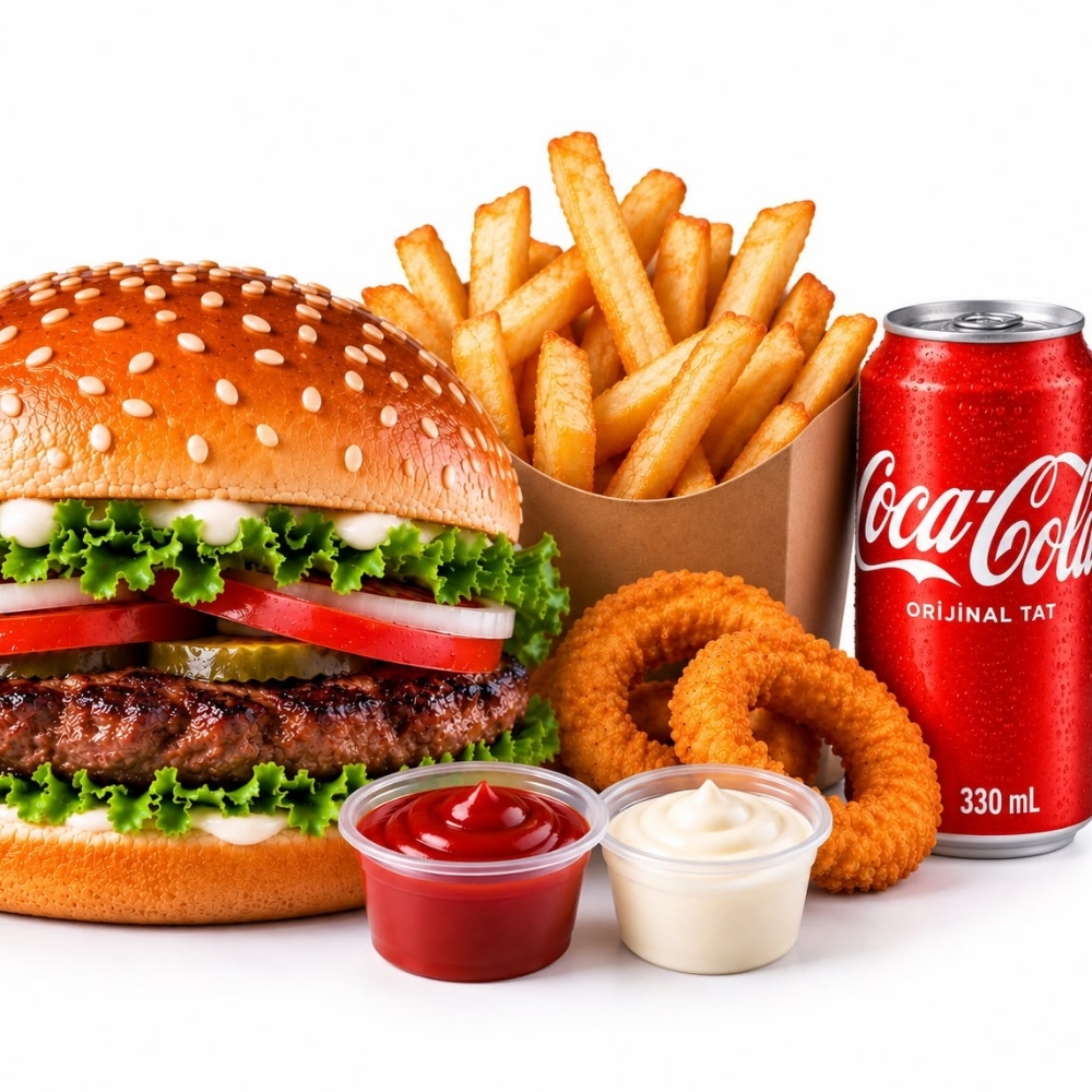 Classic Hamburger Menü