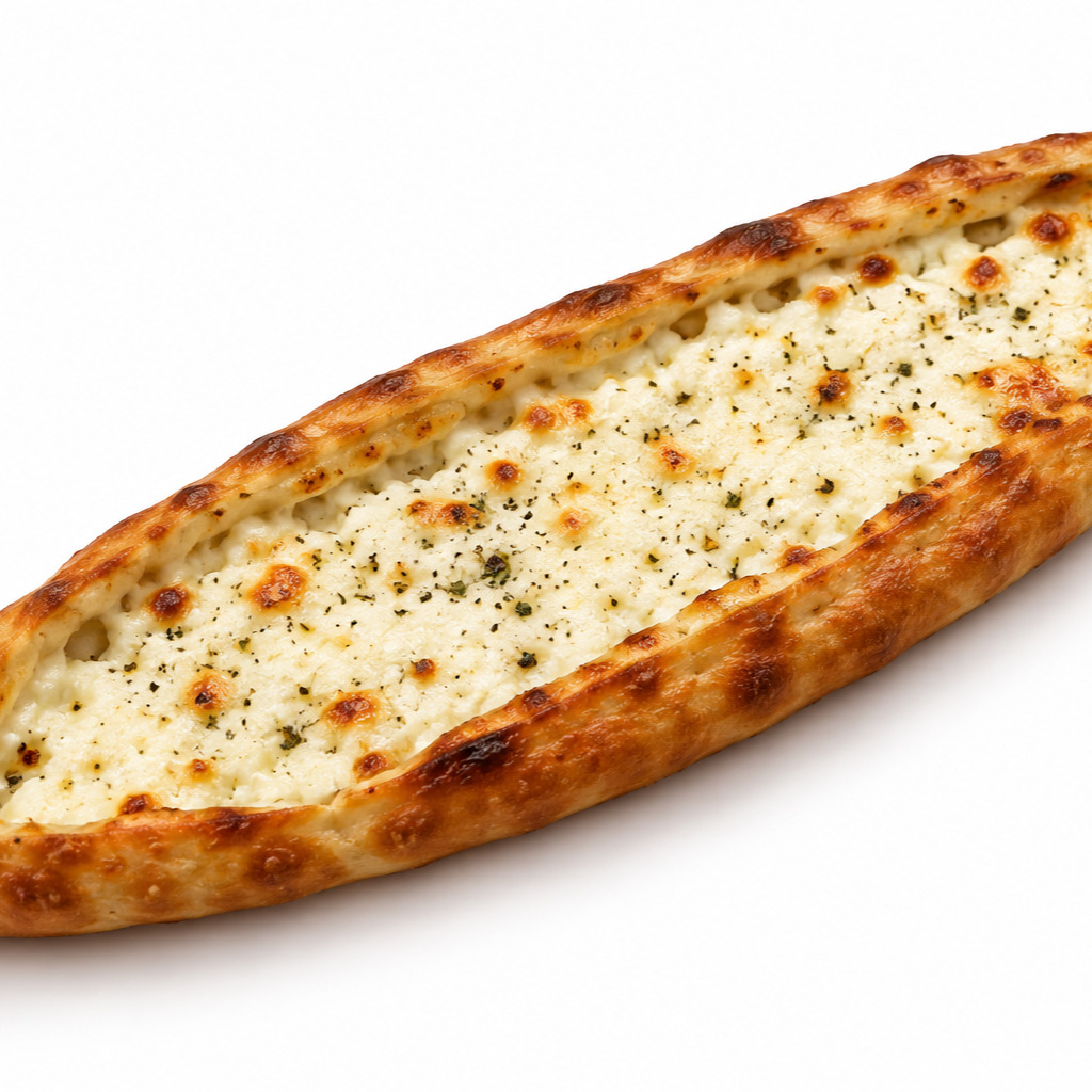 Süzme Peynirli Pide