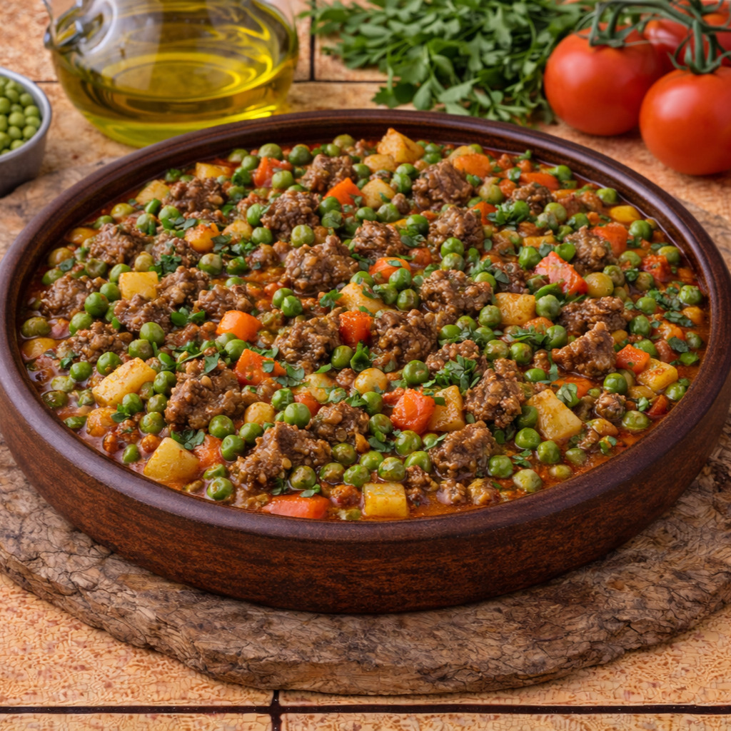 Bezelye Kıymalı