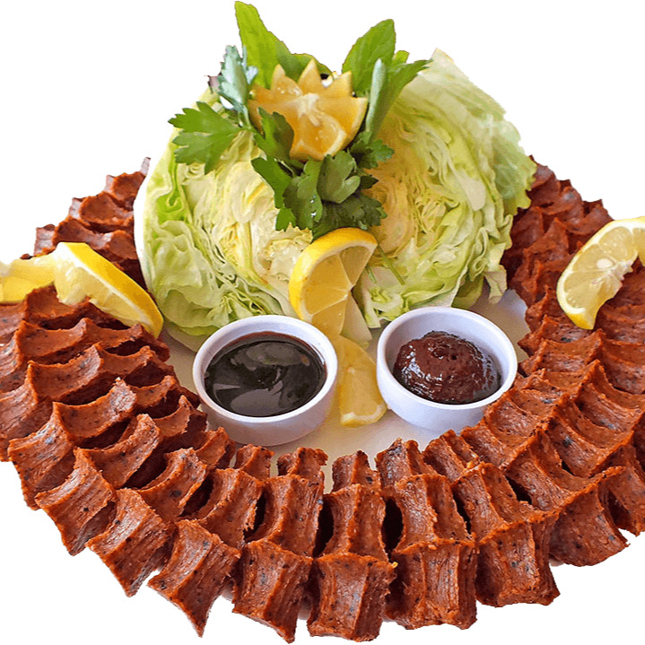 Parti Boy Çiğ Köfte (1 Kg) 500gr &1 Lt ayran