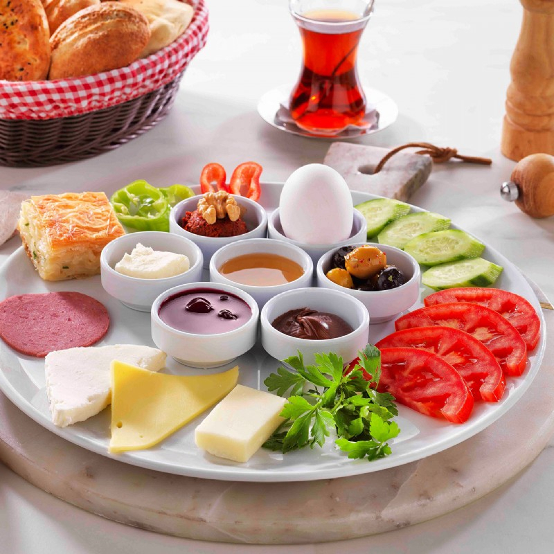 1 Kişilik Kahvaltı Tabağı