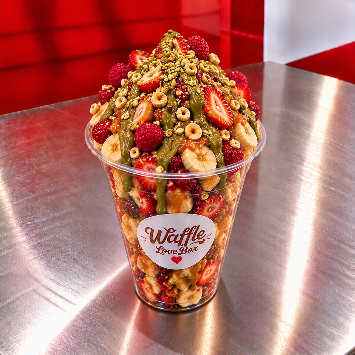 Love Mix Cup Waffle