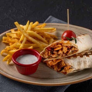 Barbekü Soslu Tavuk Wrap