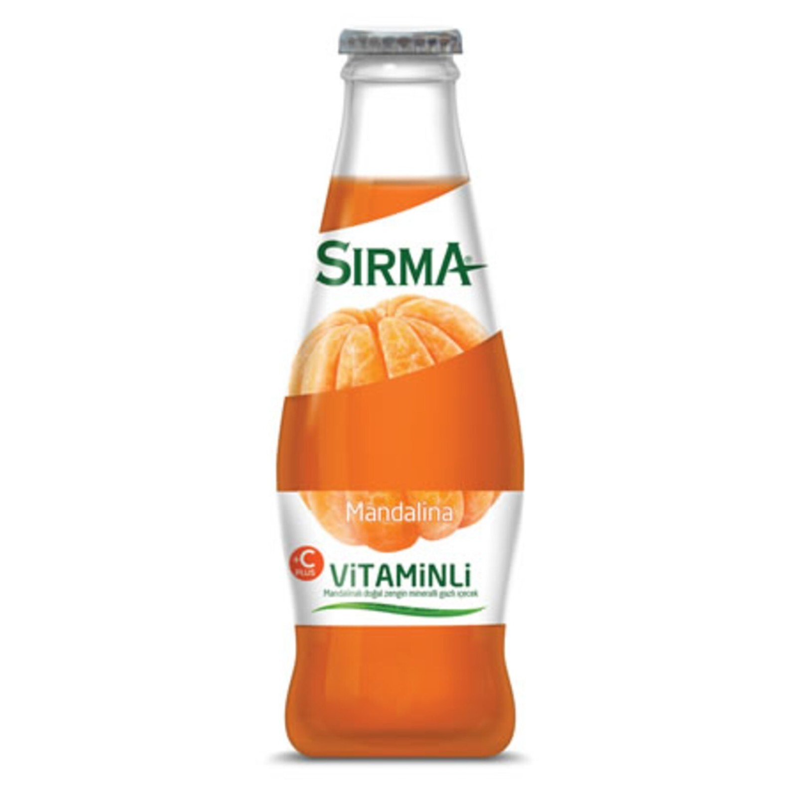 Mandalina Aromalı Doğal Zengin mineralli gazlı içecek(sırma)