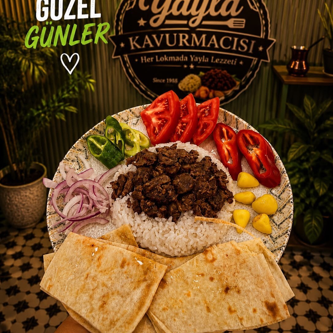 (100 gr) kavurma+pilav