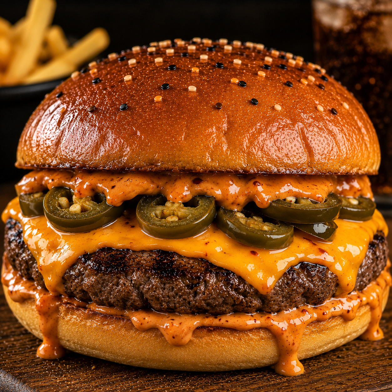 Spicy Steak Burger