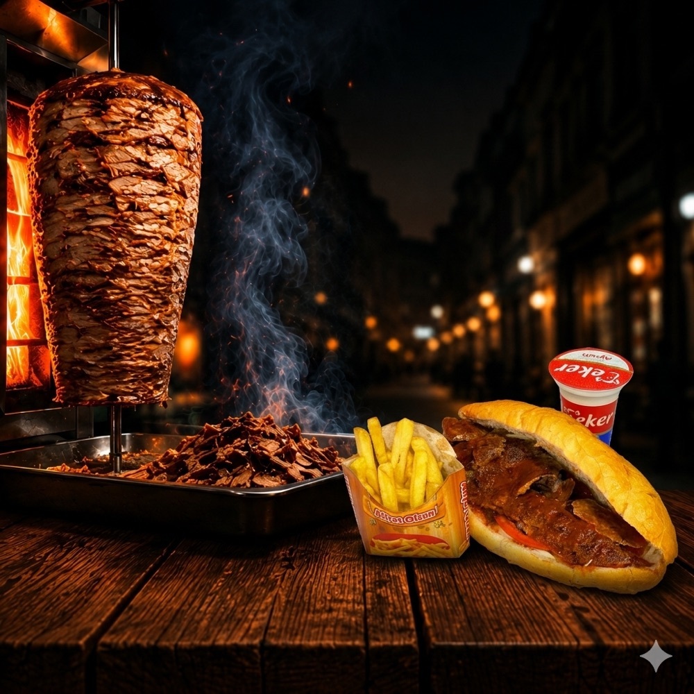 Ekmek Arası Et Combo Menü