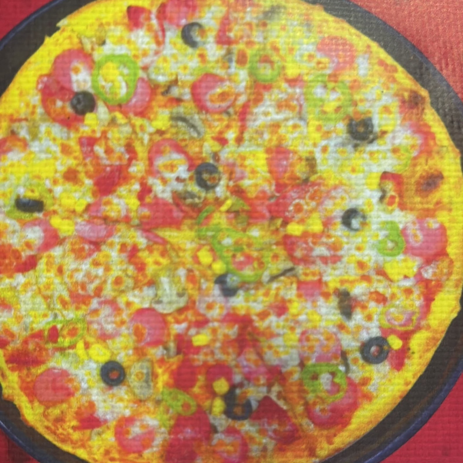 karışık pizza orta boy