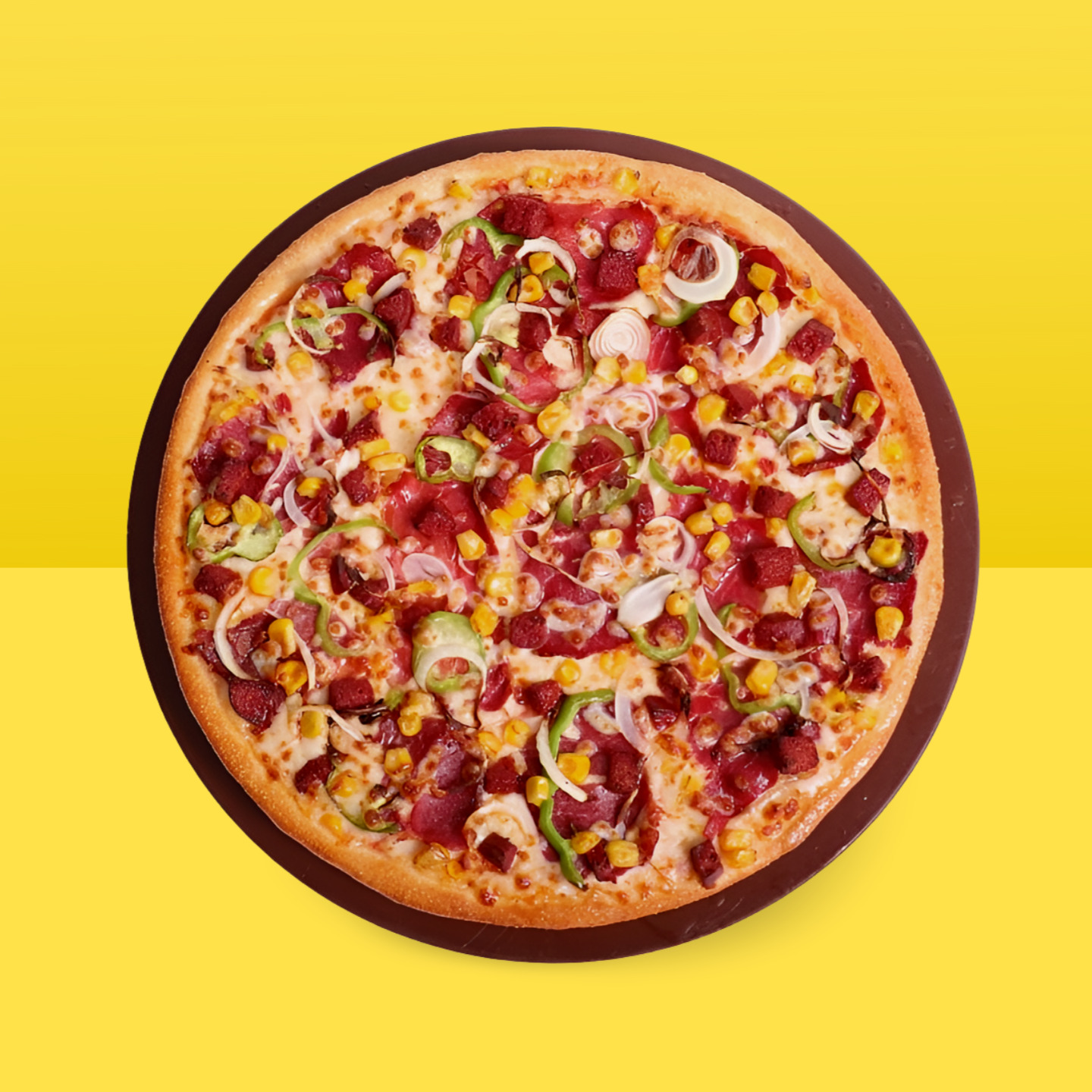 Pastırmalı Pizza (orta)