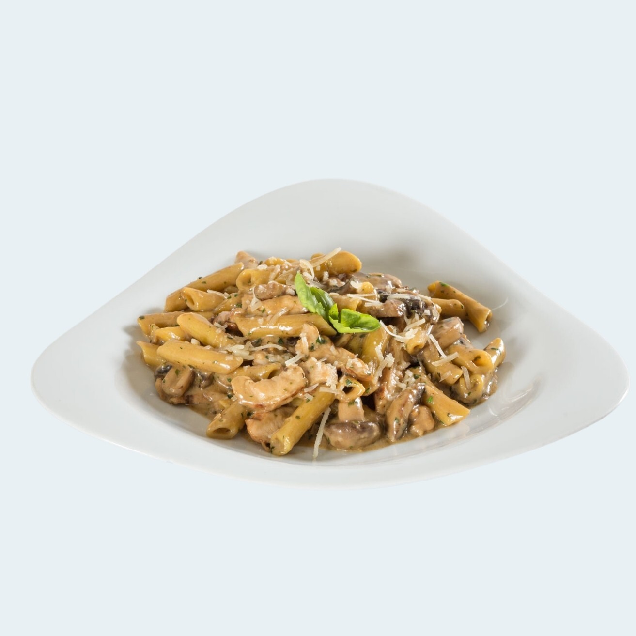 Tavuklu Mantarlı Penne