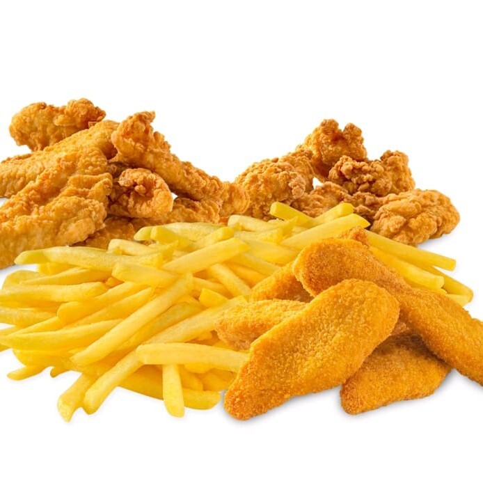 Large Crispy Menü