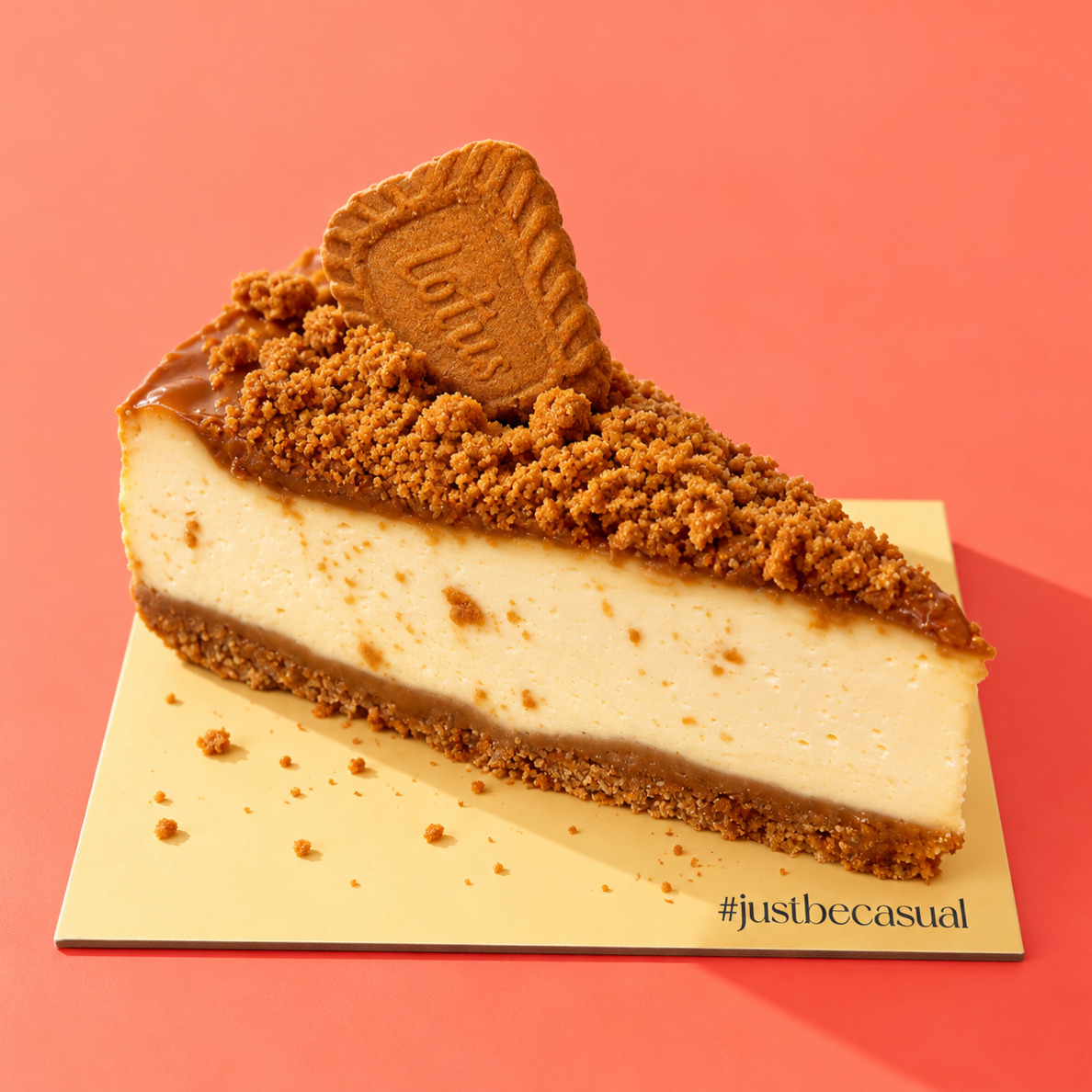 Mascarpone Vanilya Lotus Cheesecake