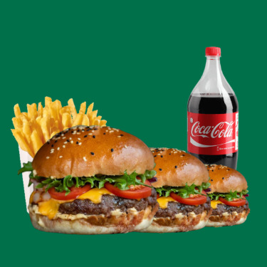 Star 3'lü Cheese Burger