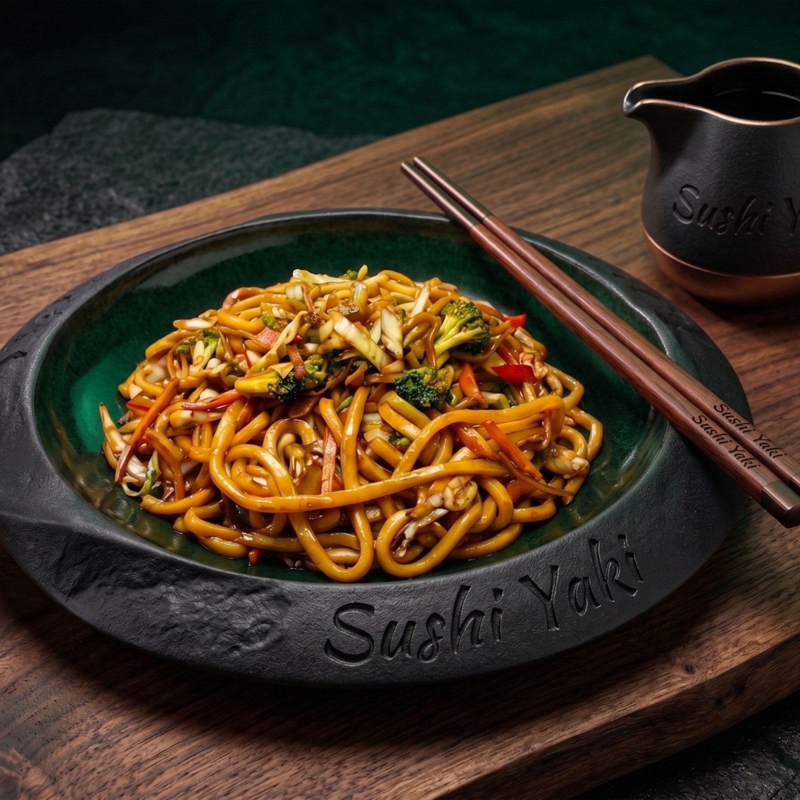 105- Sebzeli Teriyaki Soslu Udon
