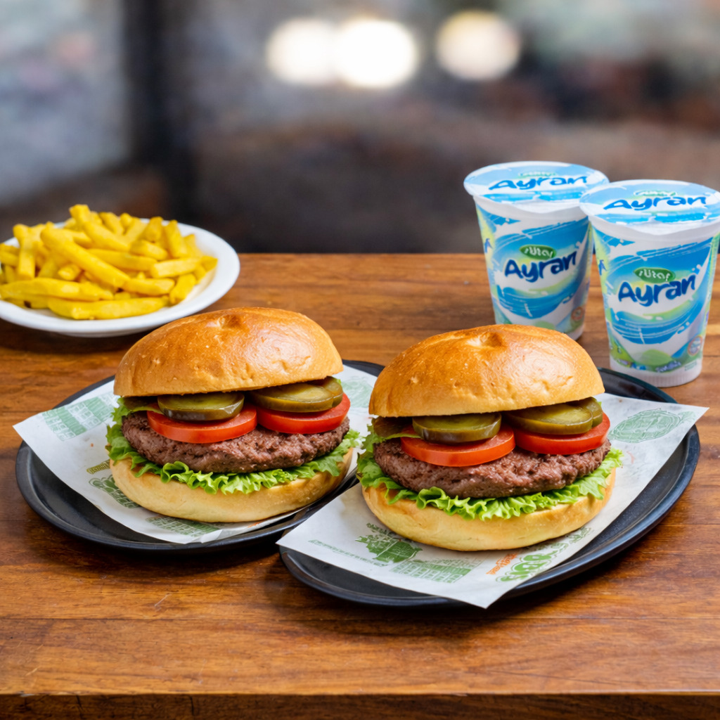 2'li Hamburger Menü