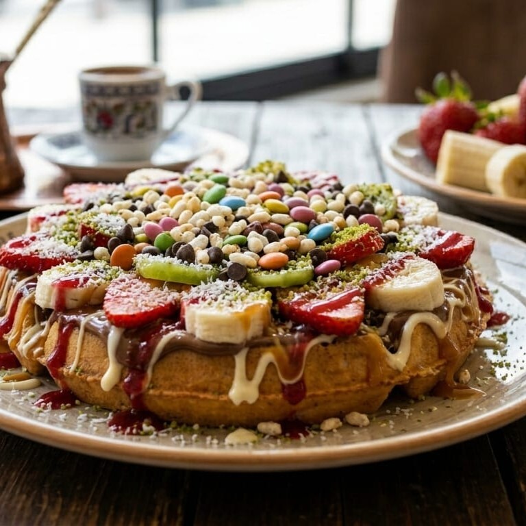 kovada Çılgın Waffle