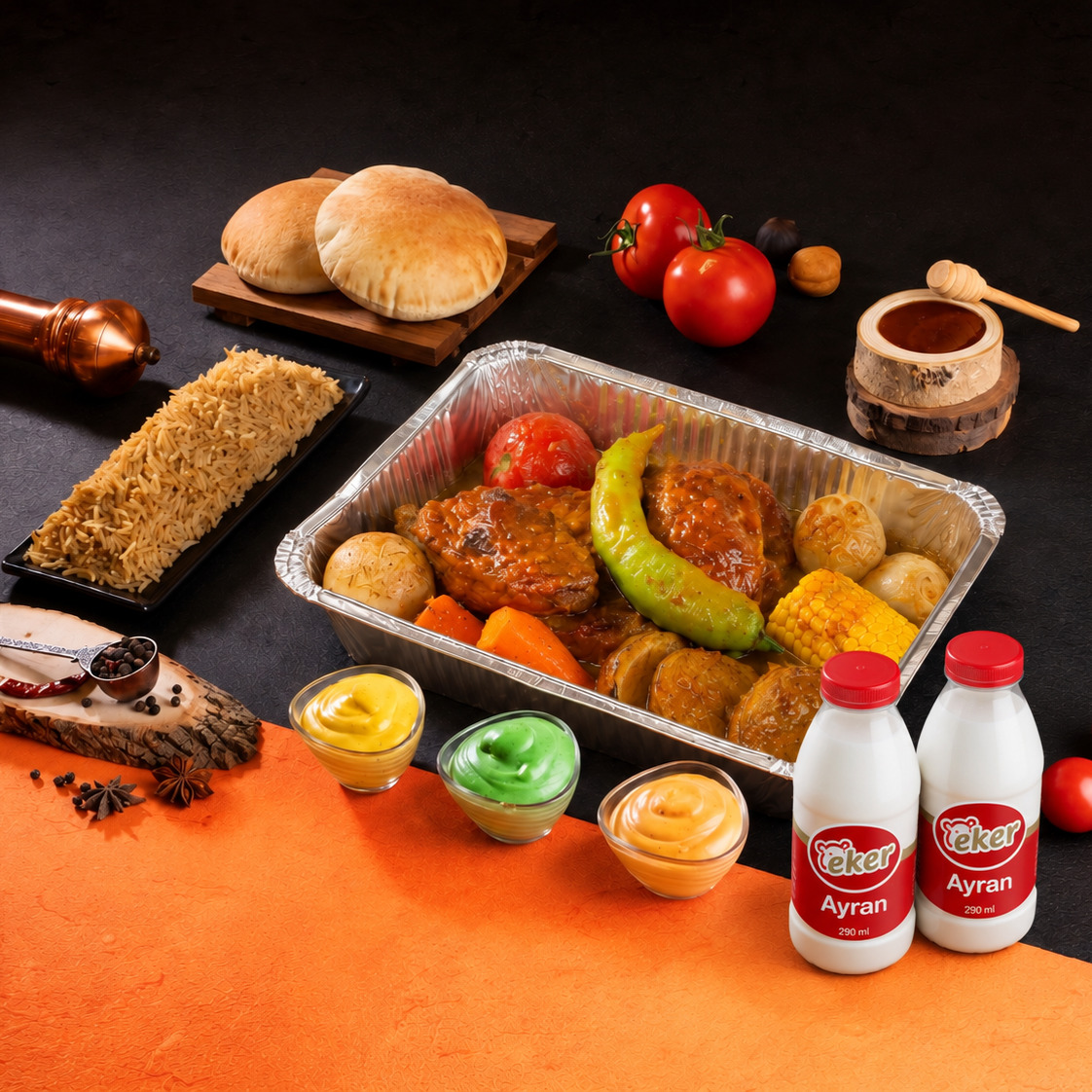 Yatım Bee Bee Tandır + 2 ayran